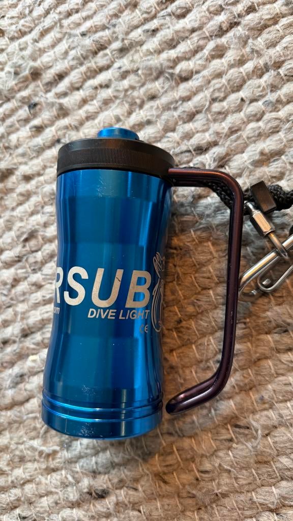Bersub LED Duiklamp, Watersport en Boten, Duiken, Ophalen, Gebruikt, Duiklamp