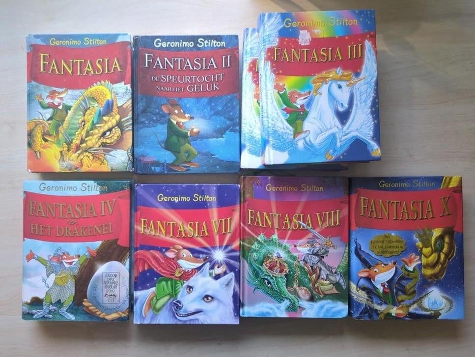 Fantasia boeken, Boeken, Ophalen of Verzenden, Zo goed als nieuw, Geronimo stilton