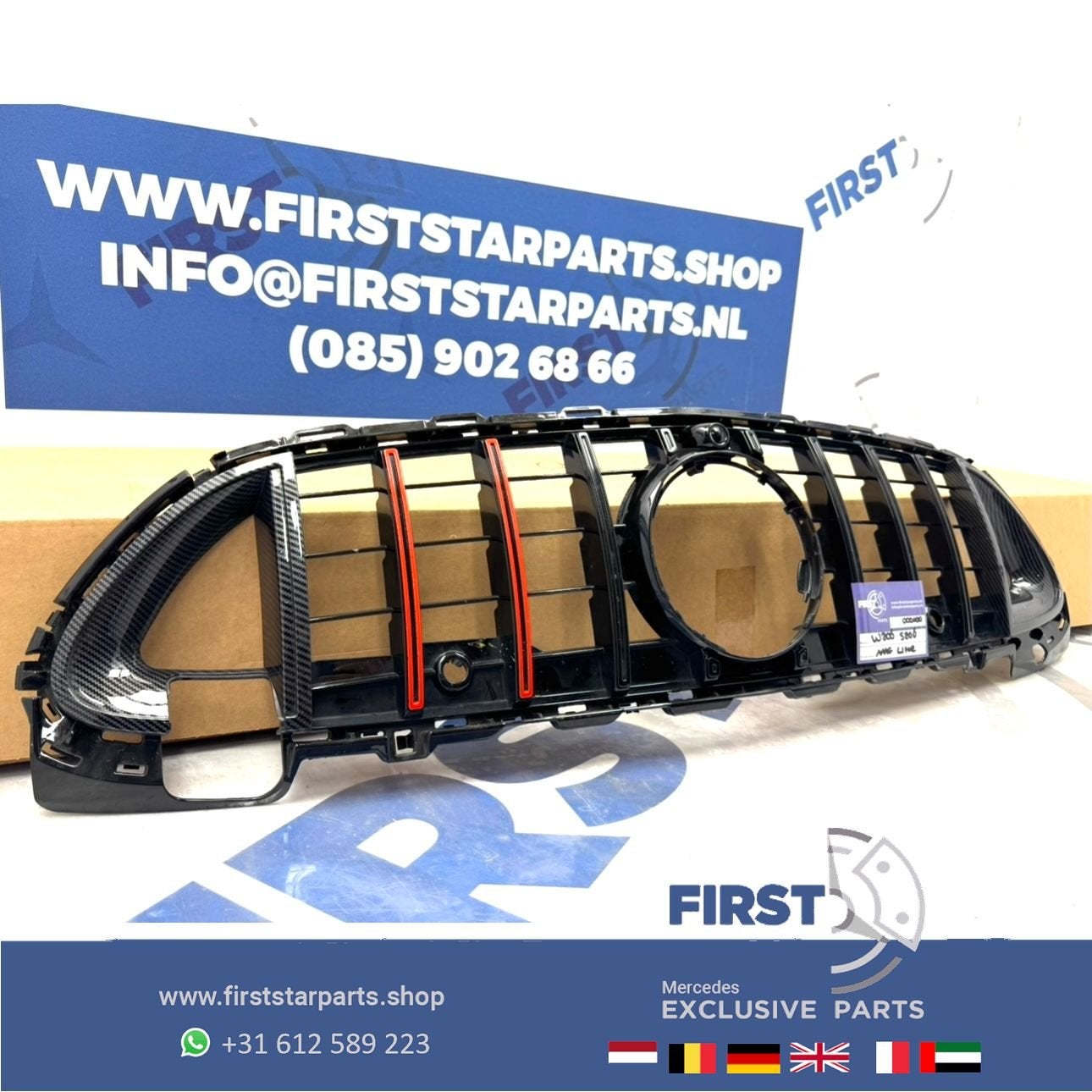 W206 S206 C206 MB C KLASSE AMG GT PANAMERICANA GRIL 2021-202, Gebruikt, -, Ophalen of Verzenden, -