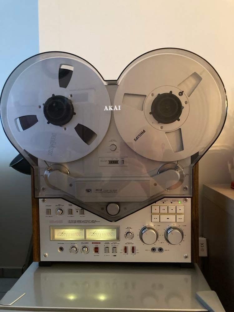 Akai GX-646 – eerste eigenaar – volledig origineel, Audio, Tv en Foto, Bandrecorders, Ophalen, Bandrecorder, Met banden