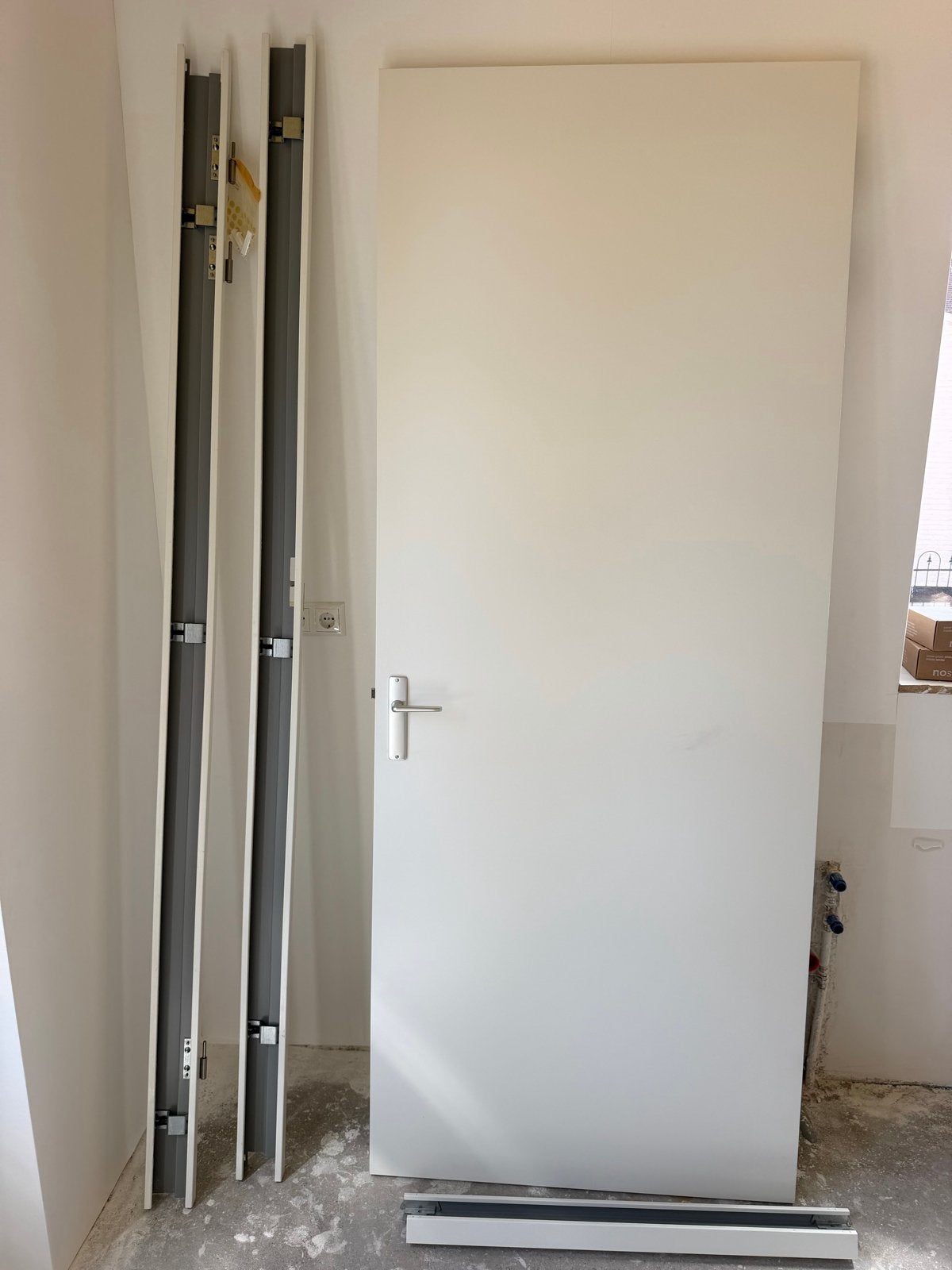 Stompe binnendeur, Ophalen, 80 tot 100 cm, 215 cm of meer, Binnendeur