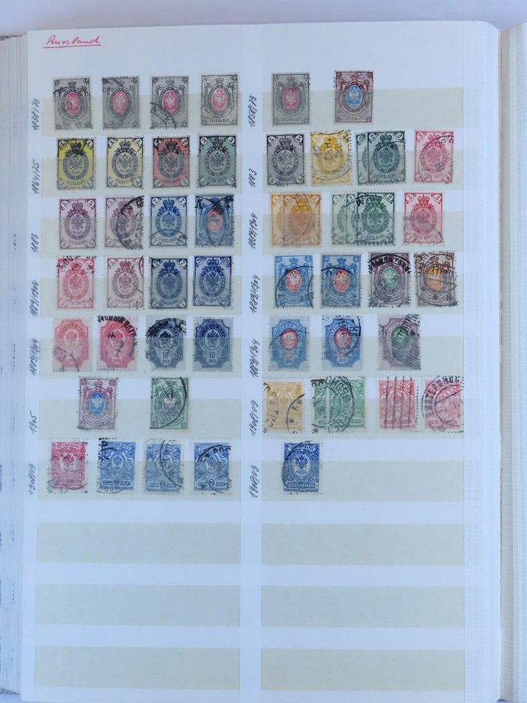 KLASSIEK/OUD WERELD in stockboek - o.a.leuk USA - (E761) 2/3, Ophalen of Verzenden, Buitenland
