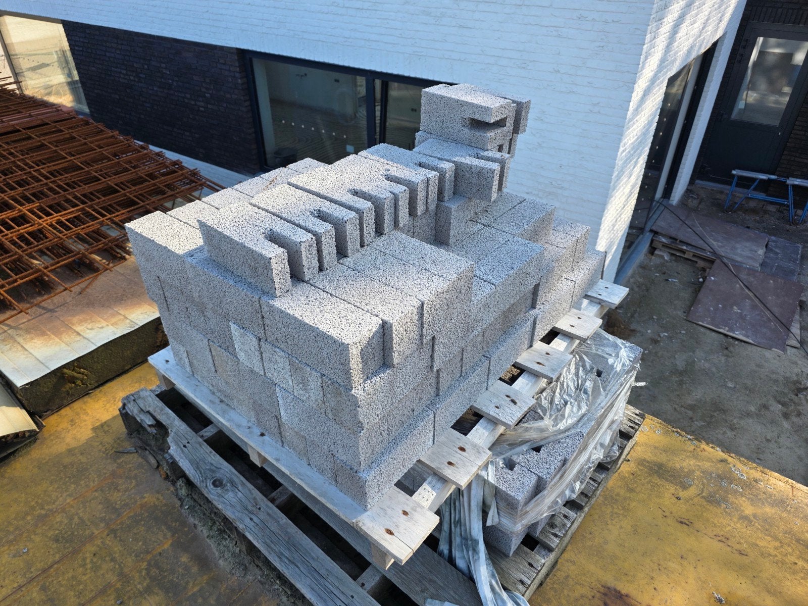 betonblokjes 10x8x21, Ophalen, Nieuw, Bakstenen