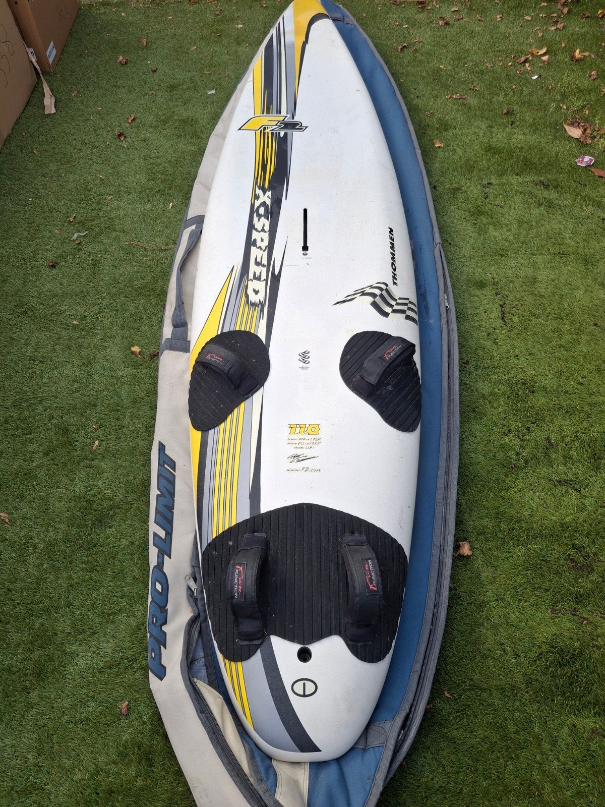 F2 Thommen X-Speed 110 liter, Watersport en Boten, Ophalen, Gebruikt, Plank