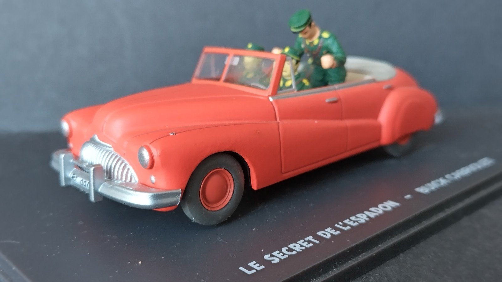 Buick Cabrio 1:43 Eligor Blake & Mortimer zwaardvis Pol, Overige merken, Auto, Verzenden, .