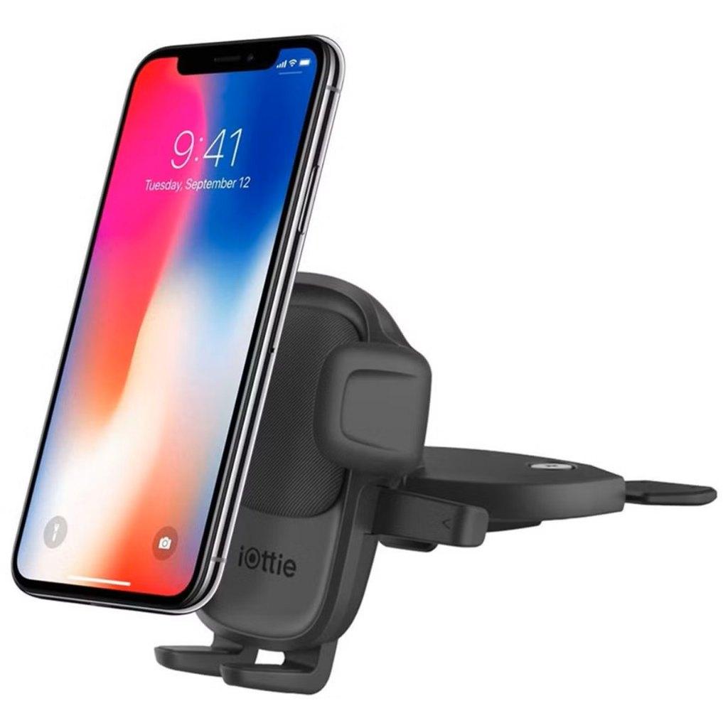 Telefoonhouder voor in CD-sleuf auto, Telecommunicatie, Telefoonhouders, Zo goed als nieuw, Auto, Ophalen