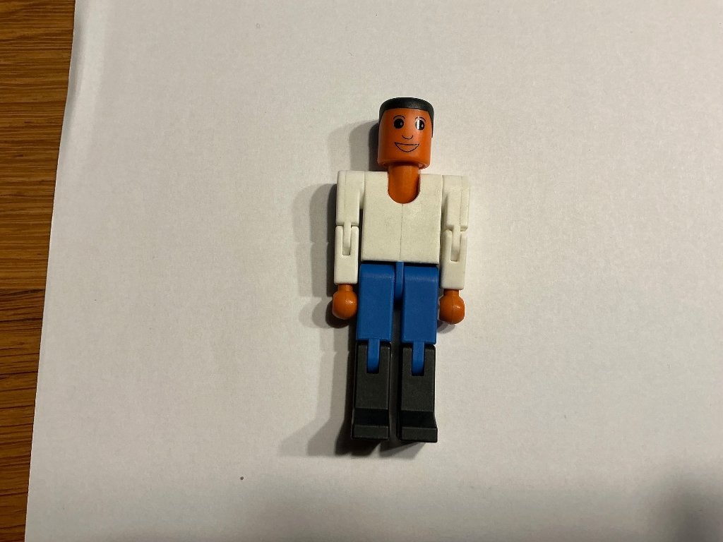 fischer technik figuur, Ophalen of Verzenden, Zo goed als nieuw