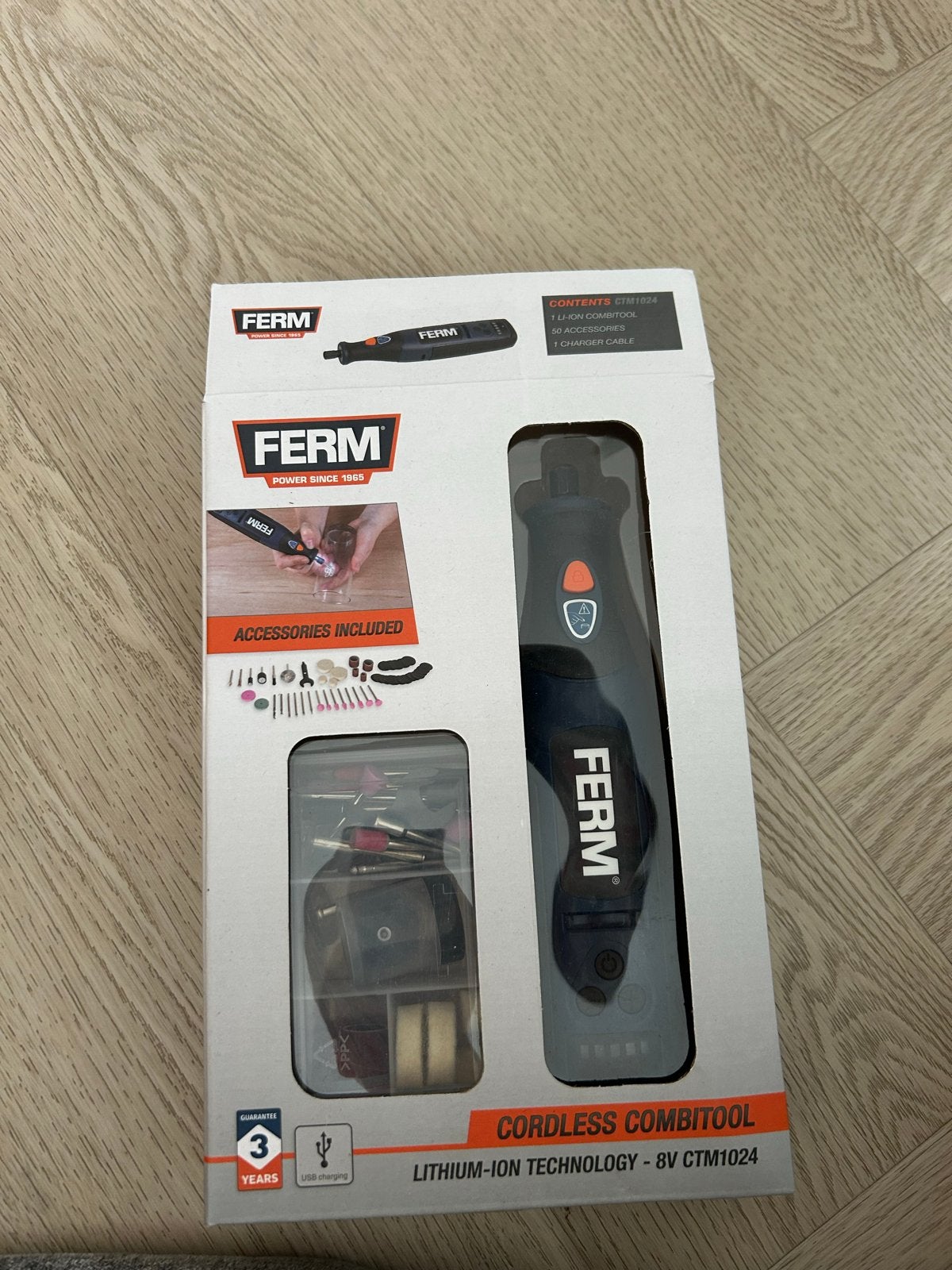 Ferm CTM1024 Accu Combitool - Nieuw in doos, Ophalen of Verzenden, Nieuw