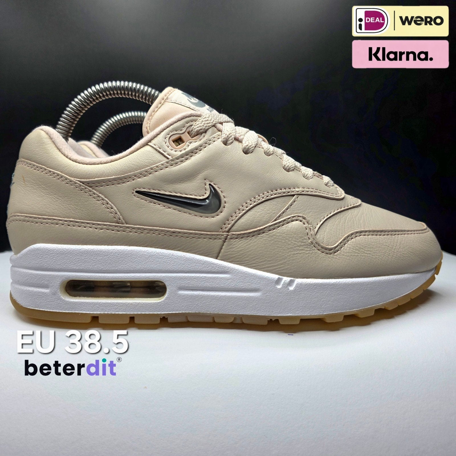 Nike Air Max 1 Premium Jewel 'Pink' Maat: 38.5, Beterdit, Ophalen of Verzenden, Nike air max, Heerenveen