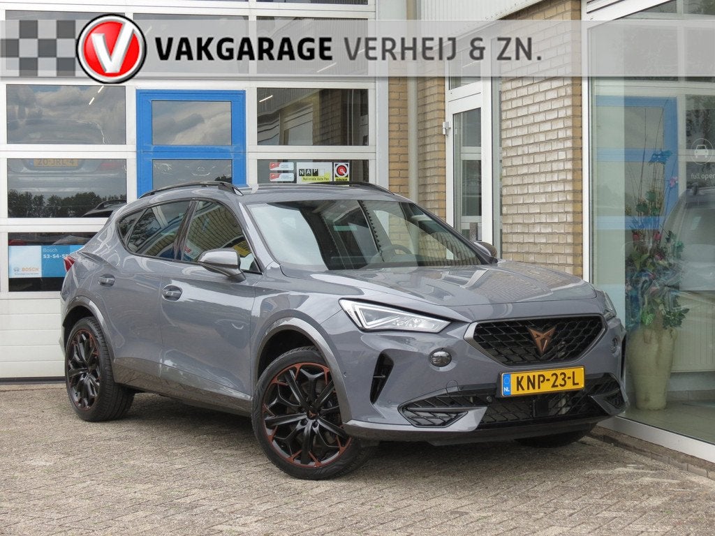 Cupra Formentor 1.4 e-Hybrid VZ 245 Copper Edition Trekhaak|, Auto's, Cupra, Gebruikt, 4 cilinders, Formentor, Leder en Stof
