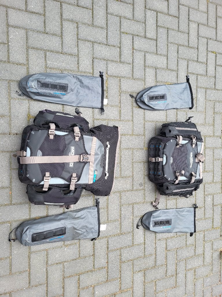 Mosko moto paniers 25 L, Motoren, Accessoires | Koffers en Tassen, Ophalen, Gebruikt