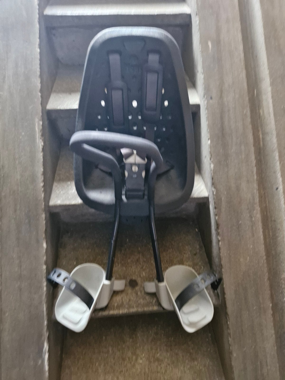 Yepp GMG Voorzitje - Zwart, Yepp GMG, Voorzitje, Ophalen of Verzenden, 0 t/m 13 kg