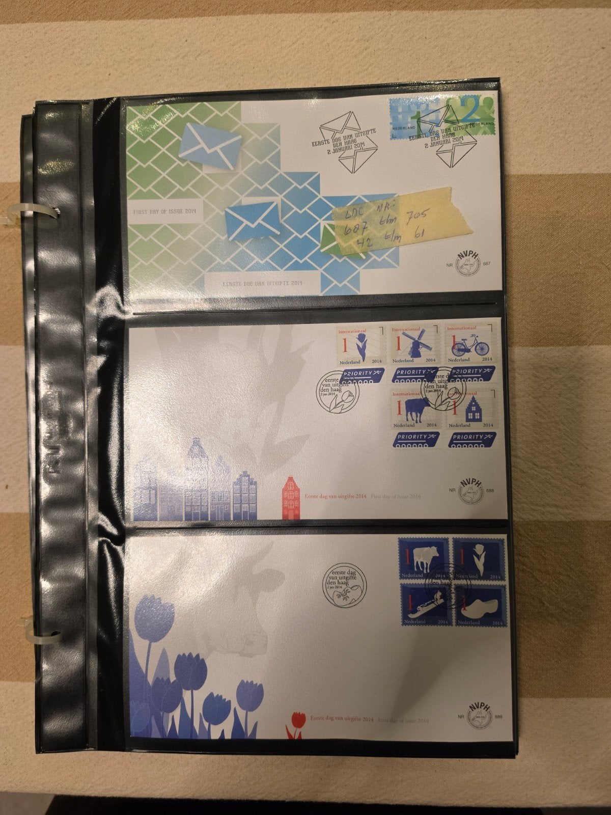 Verzameling Eerste Dag Enveloppen (FDC) Nederland, Verzenden, Onbeschreven, Nederland