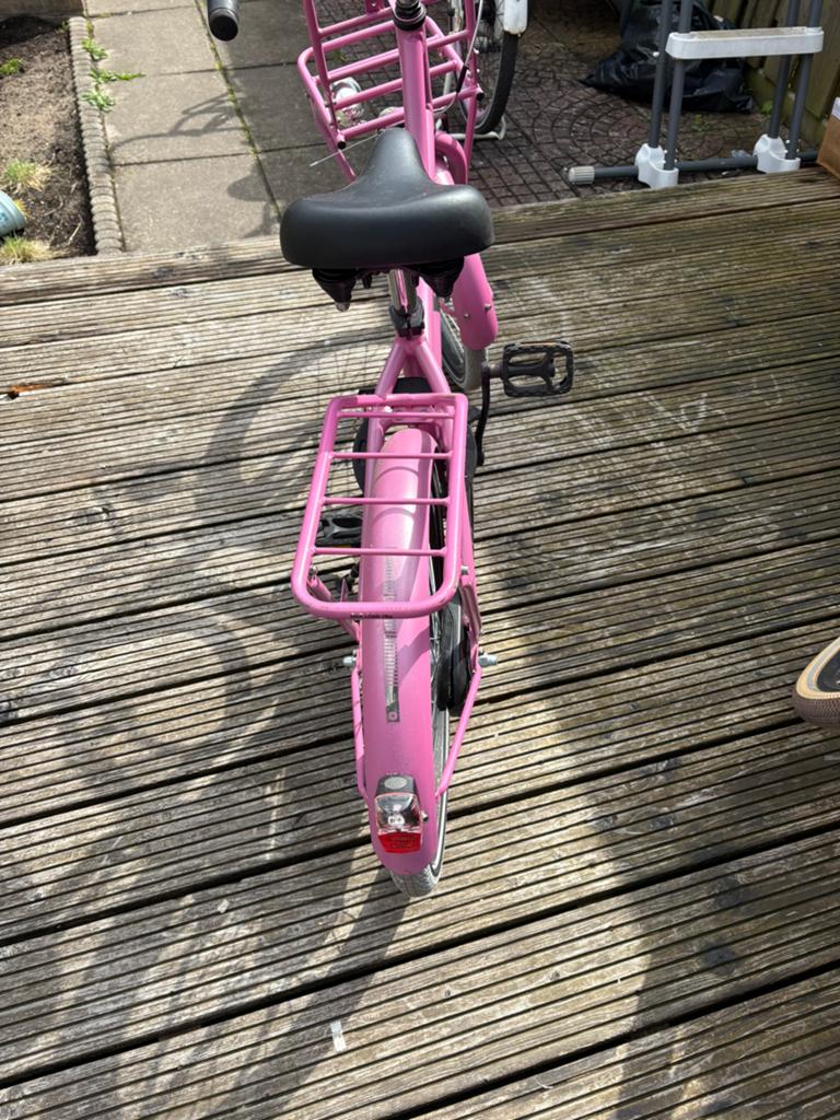 Alpina meisjesfiets 16 inch roze - Gebruikt, Fietsen en Brommers, Fietsen | Meisjes, Ophalen, Gebruikt, 16 inch