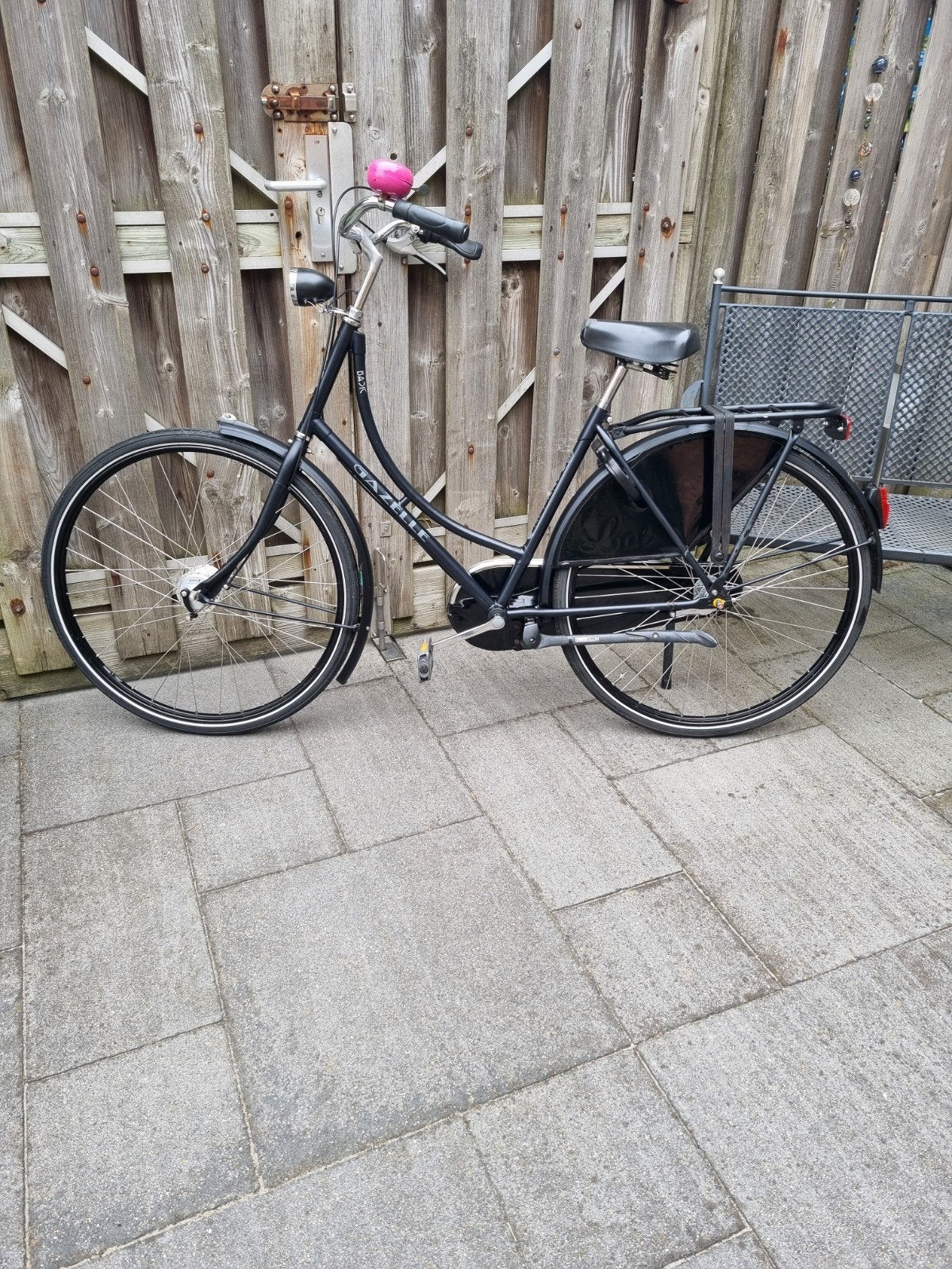 Gazelle Damesfiets  omafiets- Zwart, 3 versnellingen, Fietsen en Brommers, Ophalen, Terugtraprem, Versnellingen, Gazelle