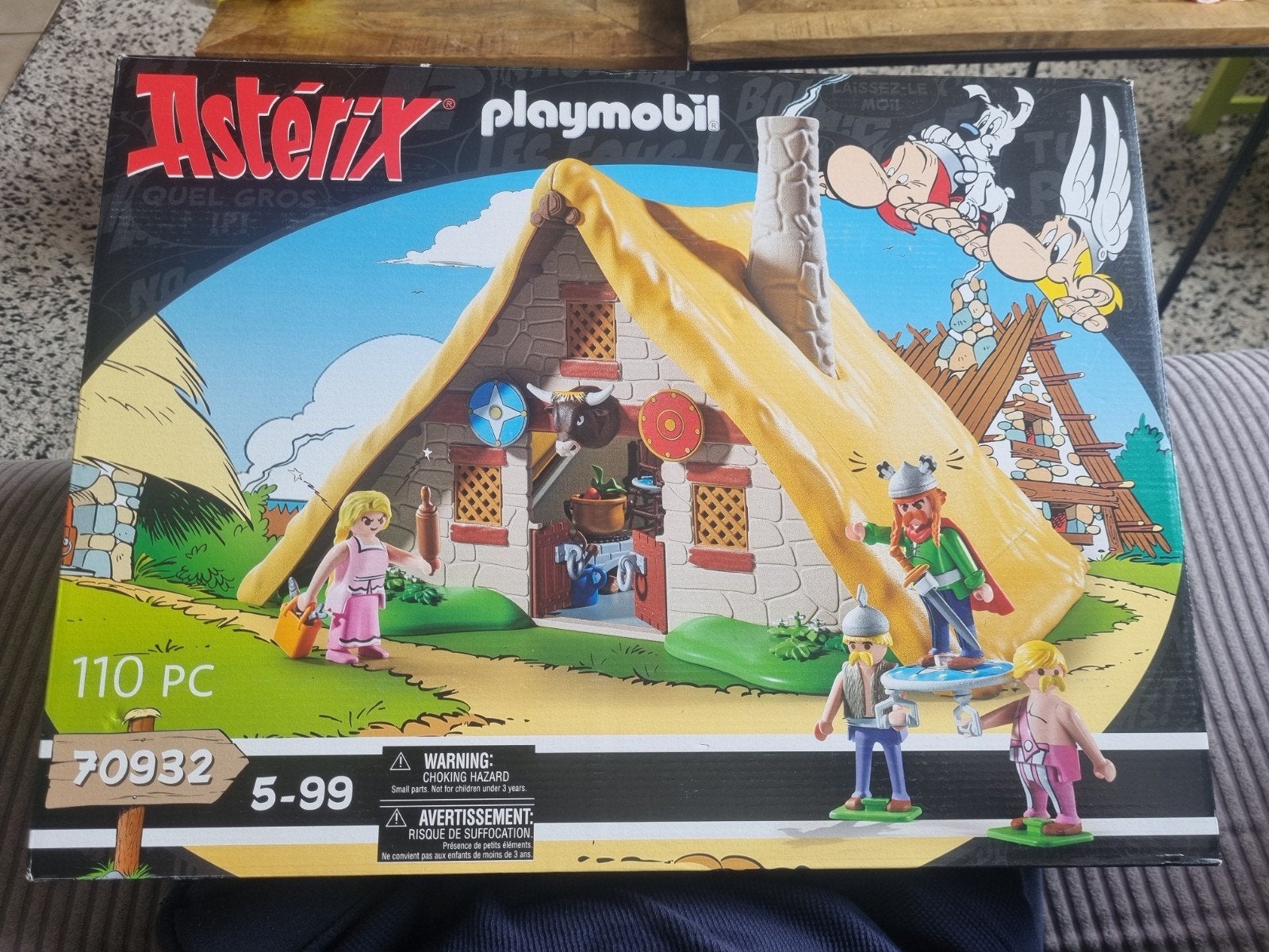 Playmobil Asterix: De Hut van Heroïx (70932), Gebouw, Complete set, Ophalen of Verzenden, Zo goed als nieuw