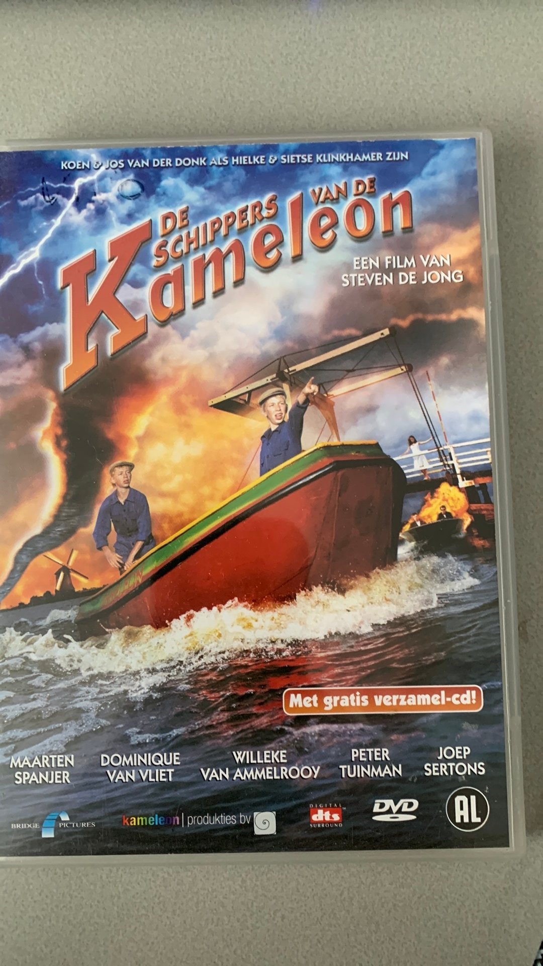 DVD schippers van de kameleon, Cd's en Dvd's, Dvd's | Kinderen en Jeugd, Alle leeftijden, Ophalen of Verzenden, Zo goed als nieuw