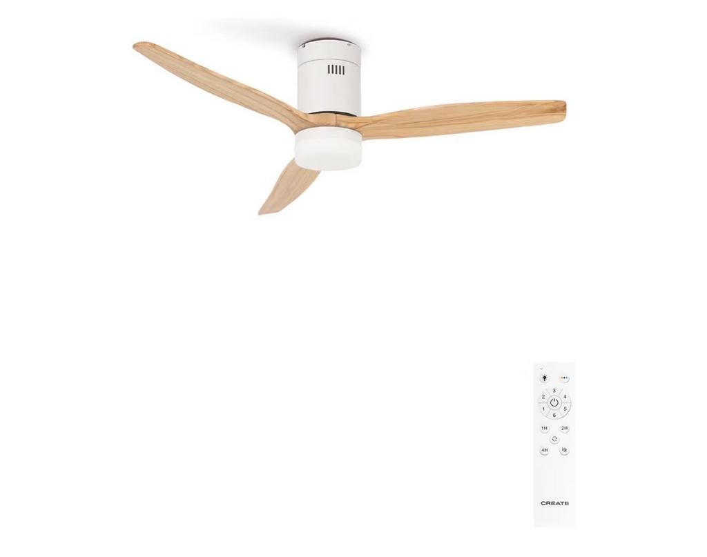 Nieuwe CREATE Windcalm plafondventilator (in doos), Witgoed en Apparatuur, Ventilatoren, Ophalen, Ventilator met afstandsbediening