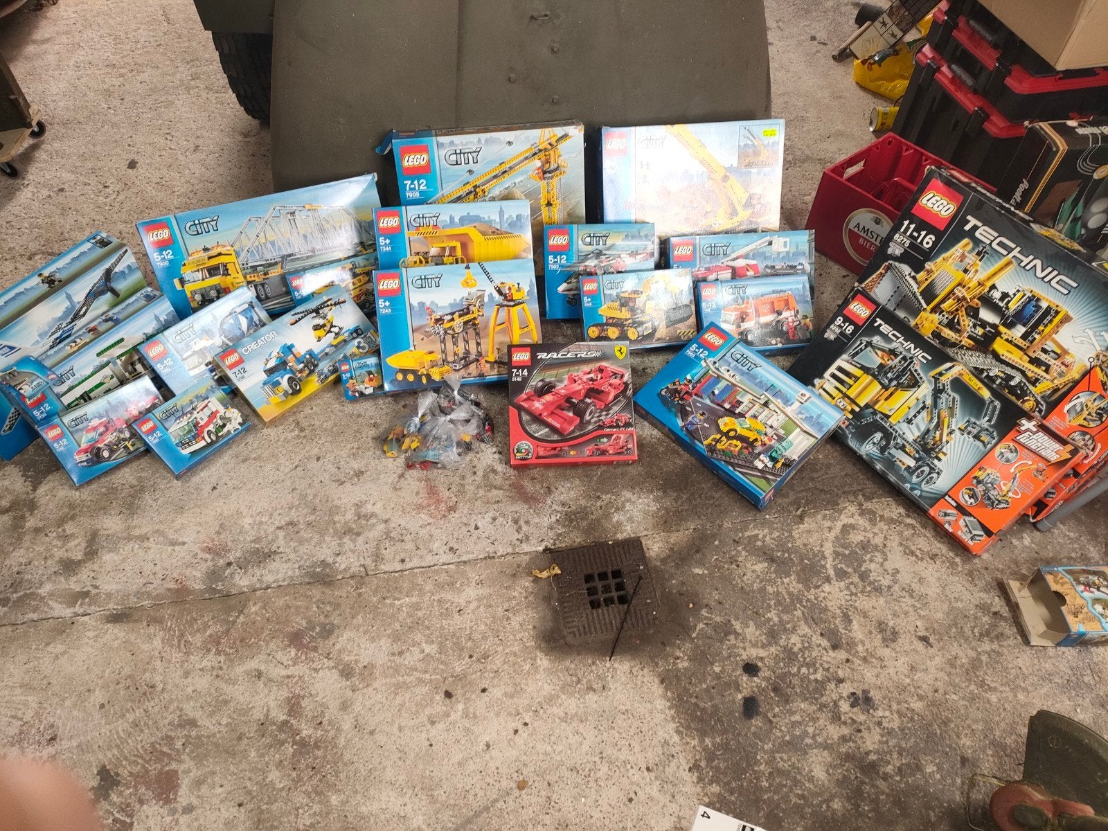 lego citytrip en technic, Ophalen, Lego, Zo goed als nieuw, Inclusief doos
