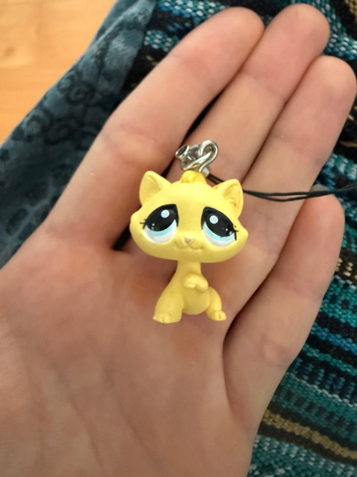 LPS Tomy Gacha Dangler - Geel Katje / Kitten, Ophalen, Zo goed als nieuw