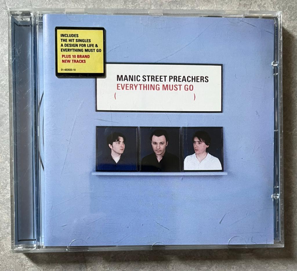 Manic Street Preachers - Everything Must Go (cd rock), Cd's en Dvd's, Ophalen of Verzenden, Zo goed als nieuw, Poprock
