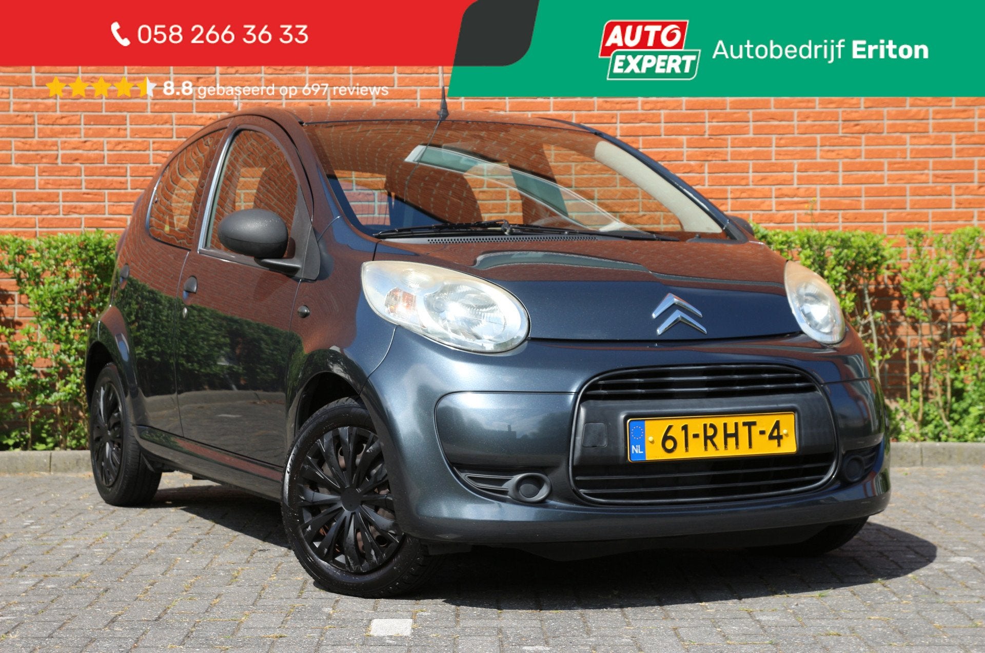 Citroën C1 1.0-12V 68pk Séduction+ | NL-auto | 5 deuren |, Voorwielaandrijving, Euro 5, Stof, Gebruikt