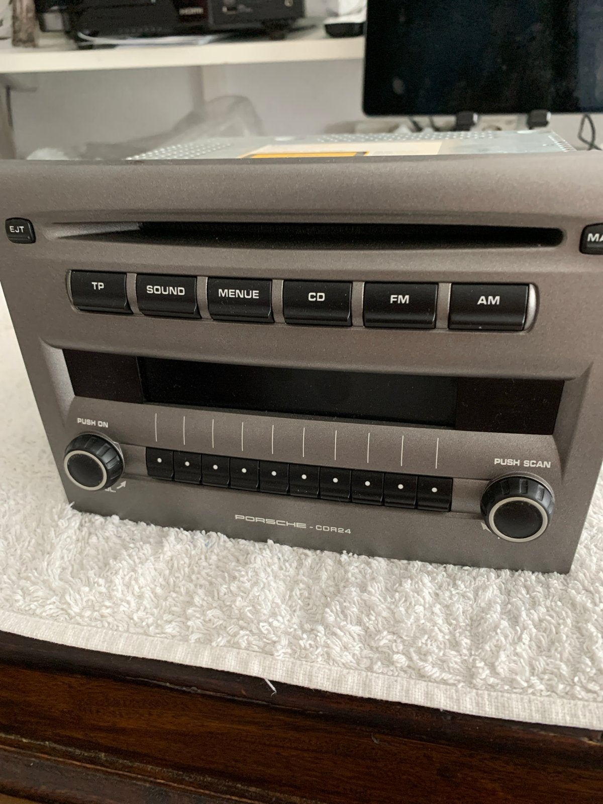 Porsche CDR24 Autoradio CD-speler Harman Becker, Ophalen of Verzenden, Gebruikt