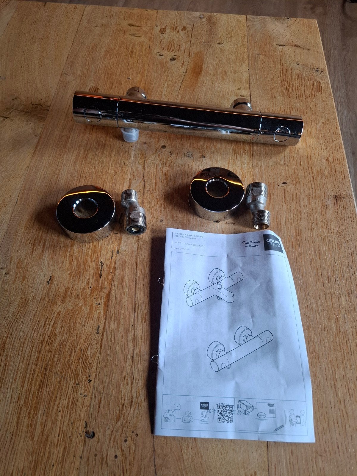 Grohe douchekraan thermostaat chroom, Doe-het-zelf en Verbouw, Ophalen of Verzenden, Nieuw, Chroom, Douche