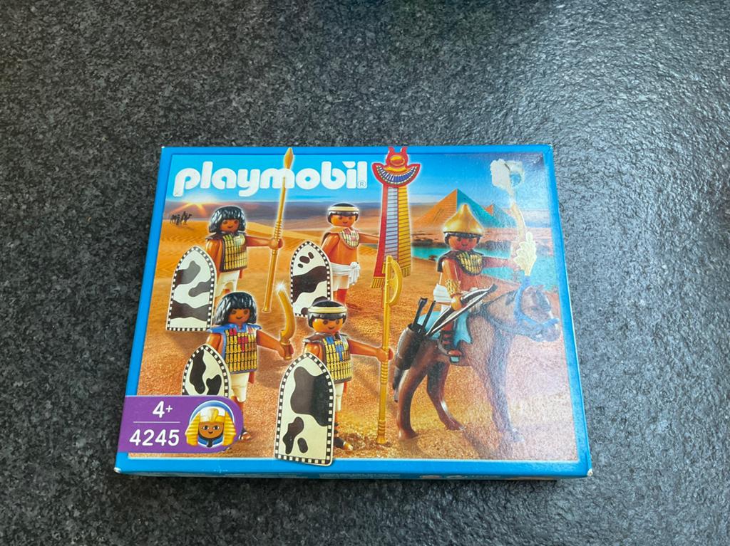 Playmobil Egyptische Soldaten 4245, Ophalen, Nieuw, Complete set