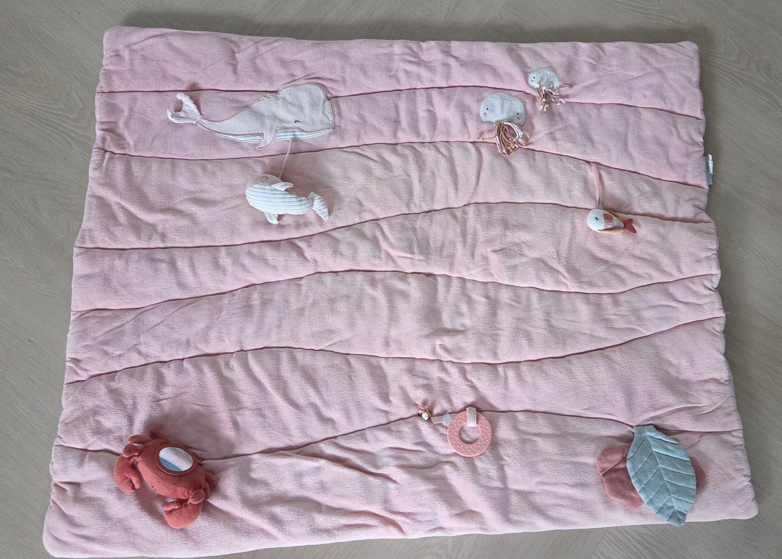 Little dutch boxkleed ocean pink 97cm x 78cm, Ophalen of Verzenden, Zo goed als nieuw, Rechthoekig, Boxkleed