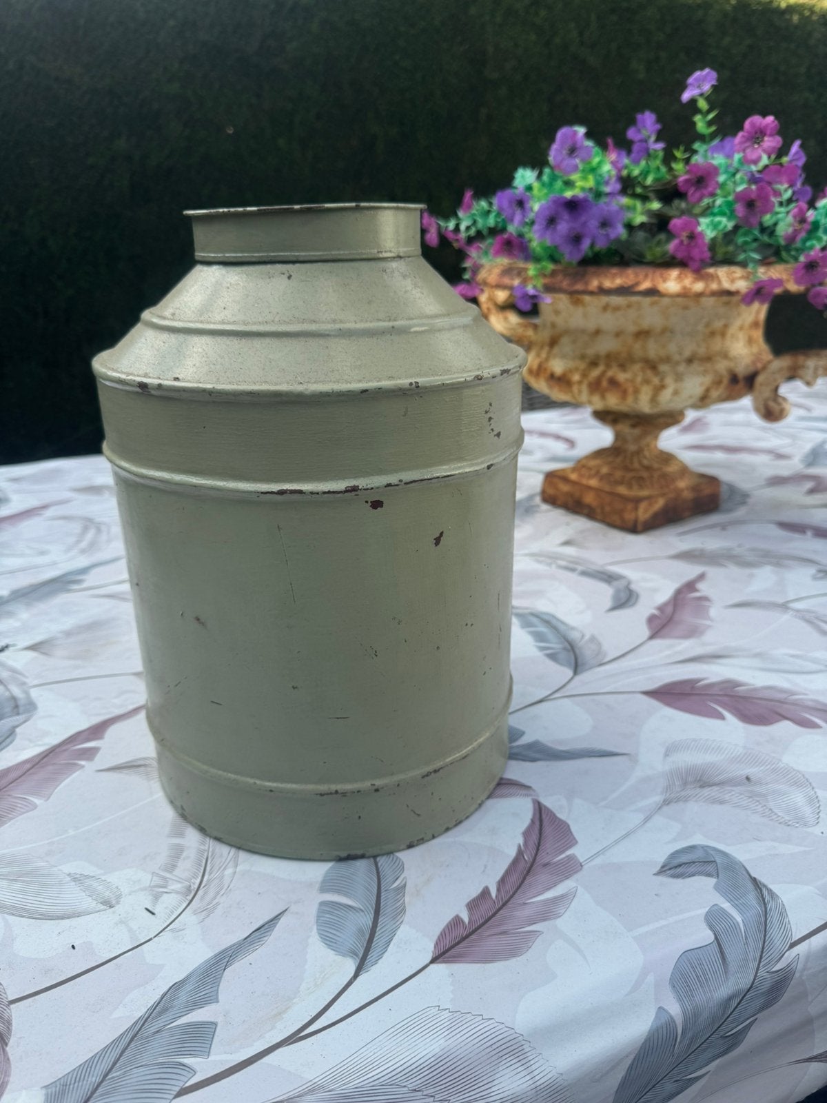 Keukenblik - keukentrommel - Tante Jo, Ophalen of Verzenden