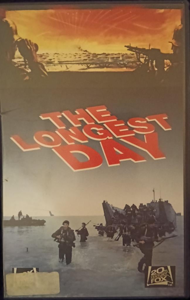 The Longest Day vhs, Vanaf 16 jaar, Ophalen of Verzenden, Zo goed als nieuw, Horror