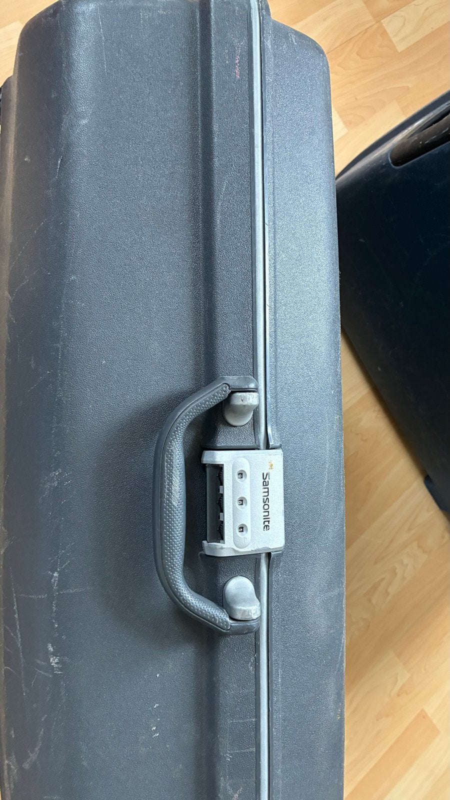 Samsonite Koffer - Gebruikt, met cijferslot, Gebruikt, Hard kunststof, 45 tot 55 cm, Slot