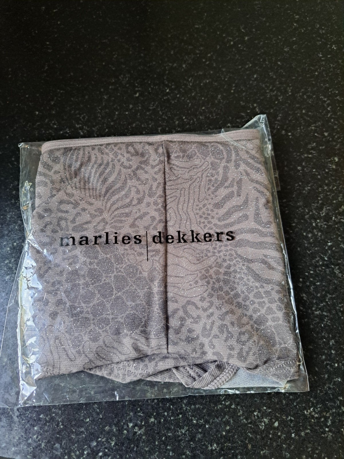 Slipje van Marlies Dekkers XXL zilver/grijs, nieuw., Marlies Dekkers, Verzenden, Grijs, Slip