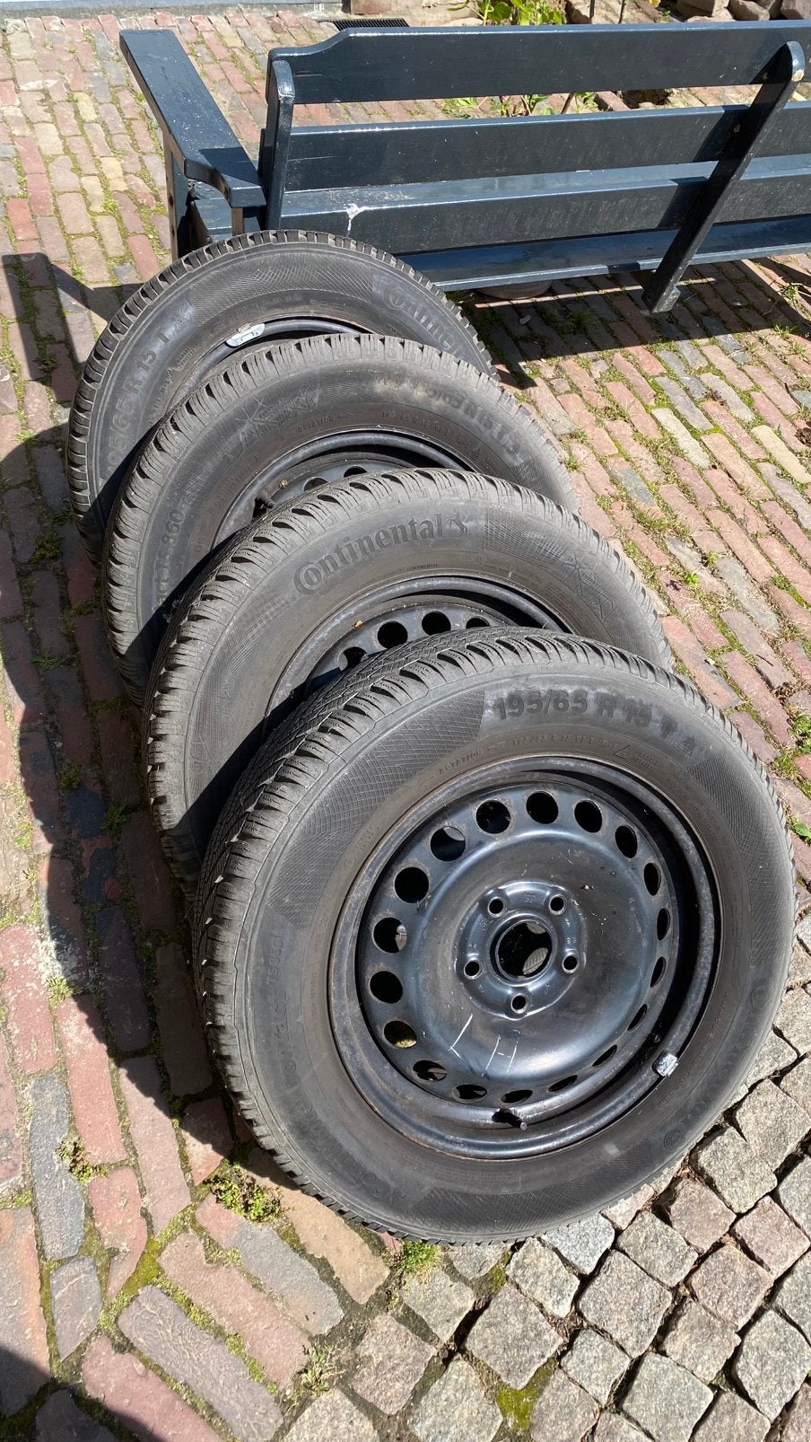 Winterbanden 4x stalen velg als nieuw, Ophalen