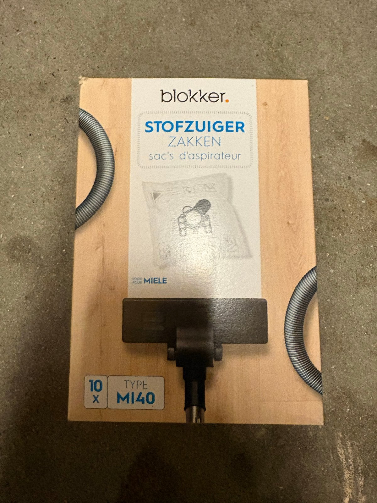 Blokker Stofzuigerzakken Miele Type M140 (5 stuks), Witgoed en Apparatuur, Stofzak, Nieuw, Ophalen of Verzenden, Miele