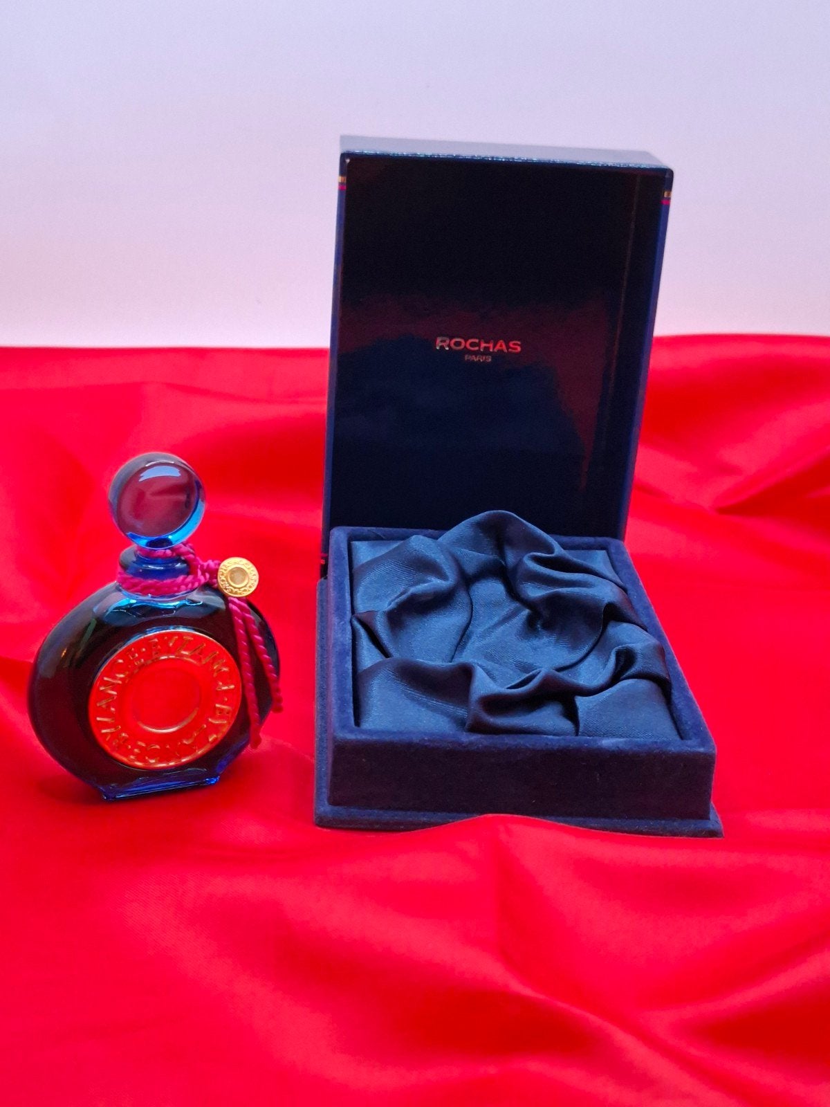 Rochas Byzance 7,5ml in luxery box, Ophalen of Verzenden, Zo goed als nieuw, Miniatuur