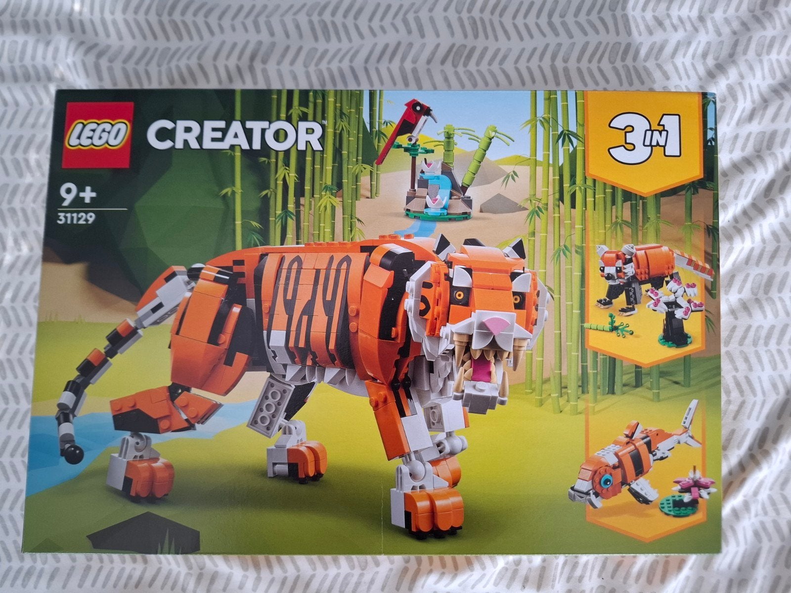 Lego Creator 31129 Majestueuze Tijger, Compleet, Gebruikt, Lego, Ophalen of Verzenden