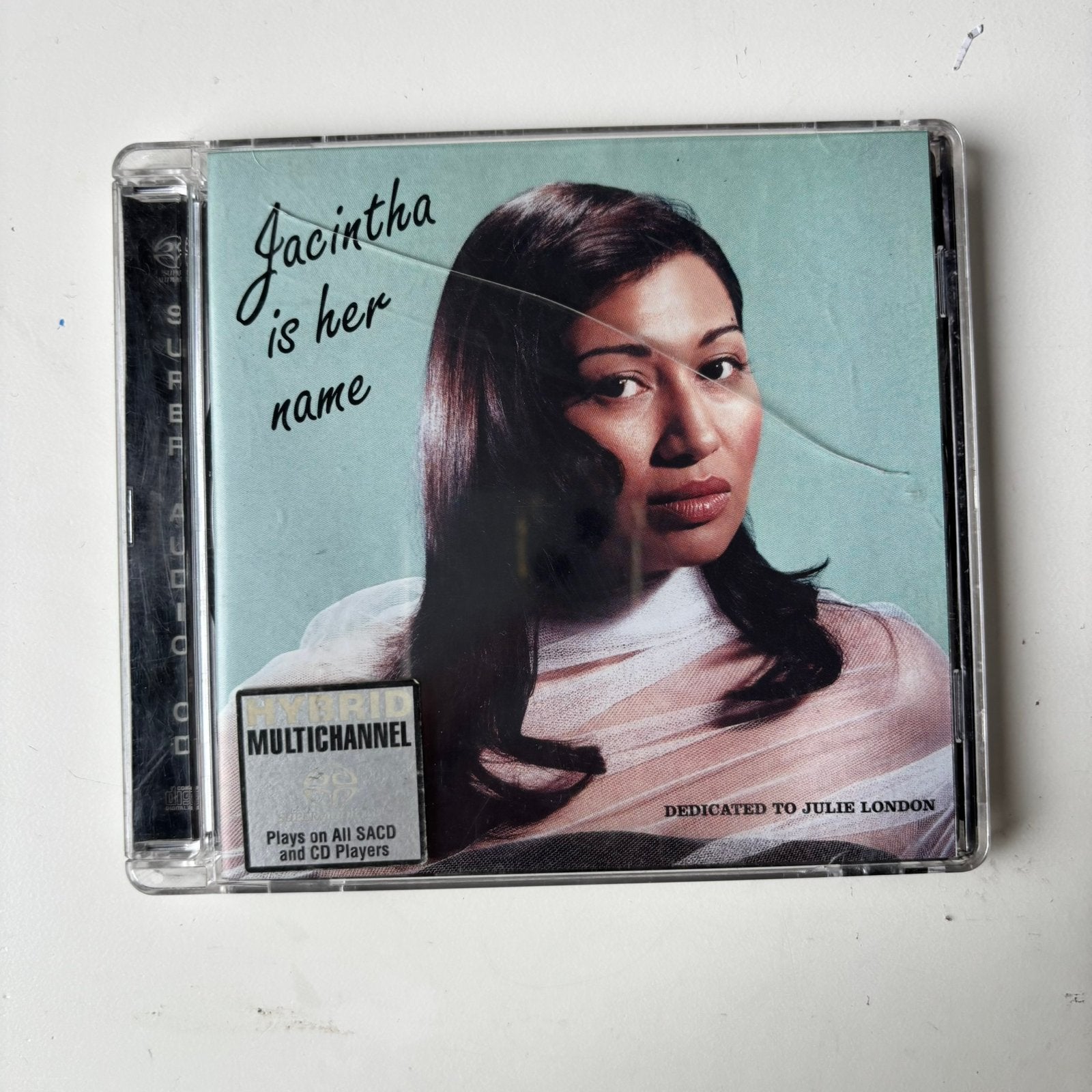 Cd - Jacintha is her name Dedicatee to Julie London -12, Ophalen of Verzenden, Zo goed als nieuw