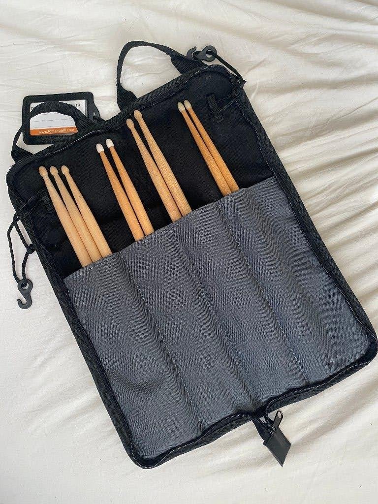 Drumstokken + hoes / tasje, Ophalen of Verzenden, Zo goed als nieuw, Overige merken