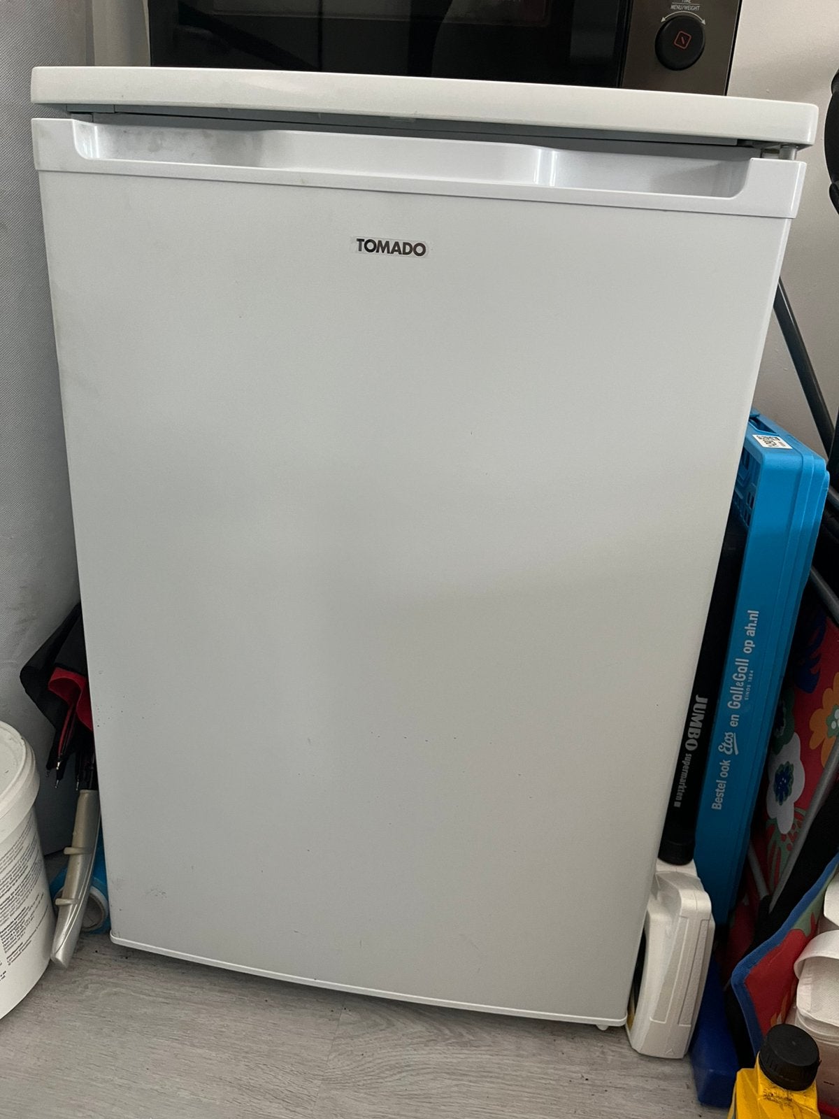 Tomado vriezer 3 vakken, Minder dan 85 cm, Minder dan 60 cm, Zo goed als nieuw, Vrijstaand