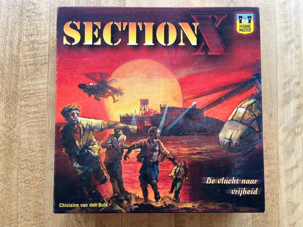 Section X (bordspel), Een of twee spelers, Ophalen of Verzenden, Gebruikt, The Game Master