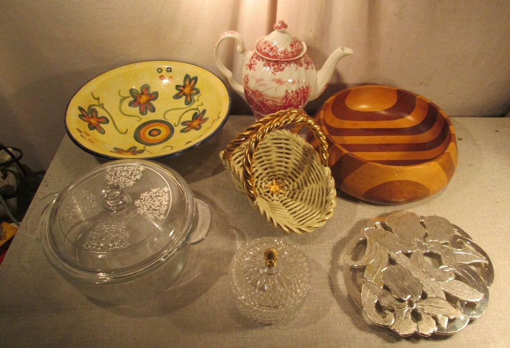 Mooi Partij van Antieke Schalen en Potten - allerlei, Ophalen of Verzenden