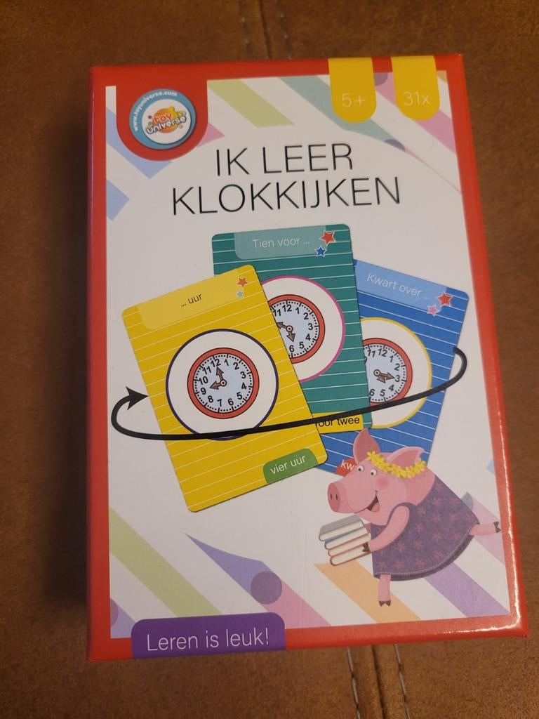 Ik leer klokkijken voor 5+ 31 kaarten, Ophalen