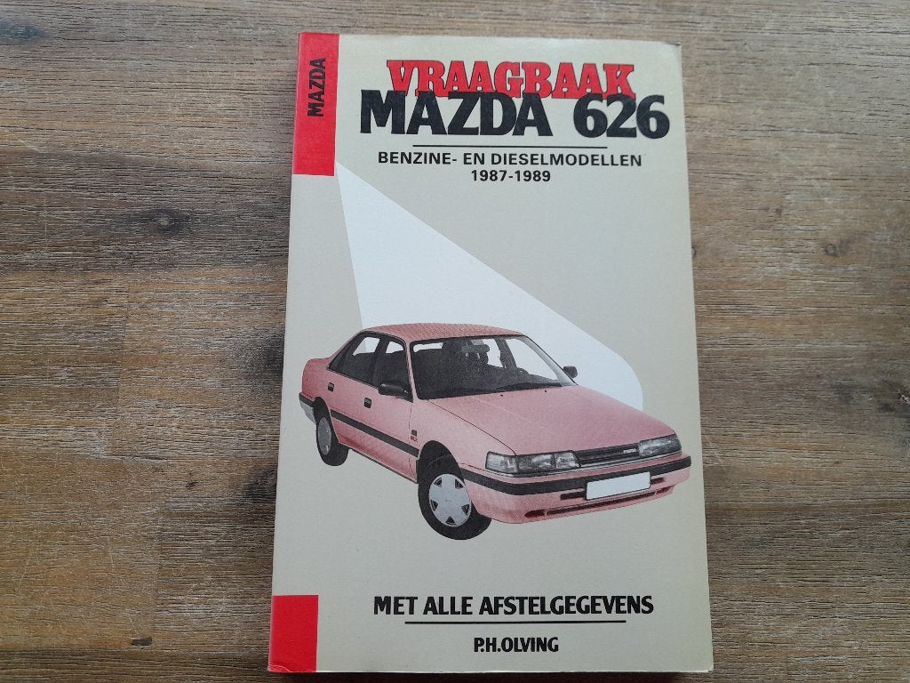 P.H. Olving/ Vraagbaak Mazda 626 - Benzine/Diesel 87-89, Verzenden