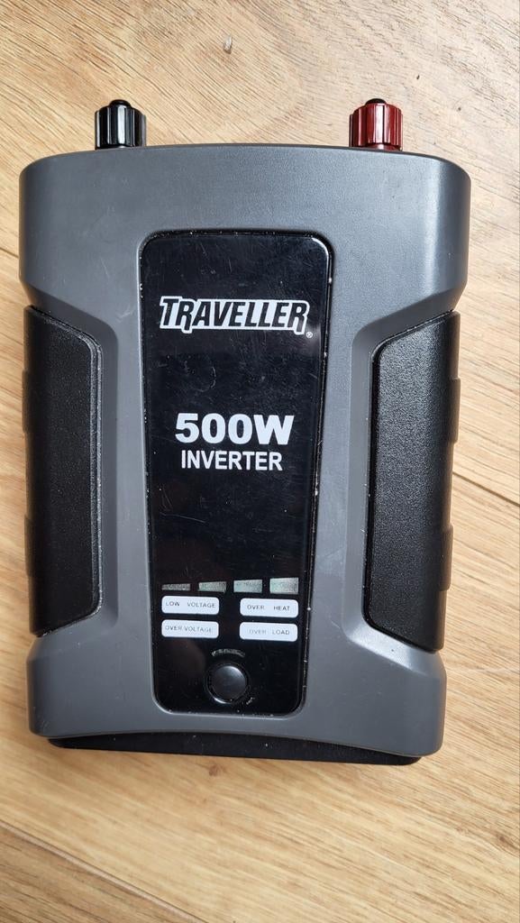 12V - 110V omvormer, 500W, Ophalen of Verzenden, Stopcontact
