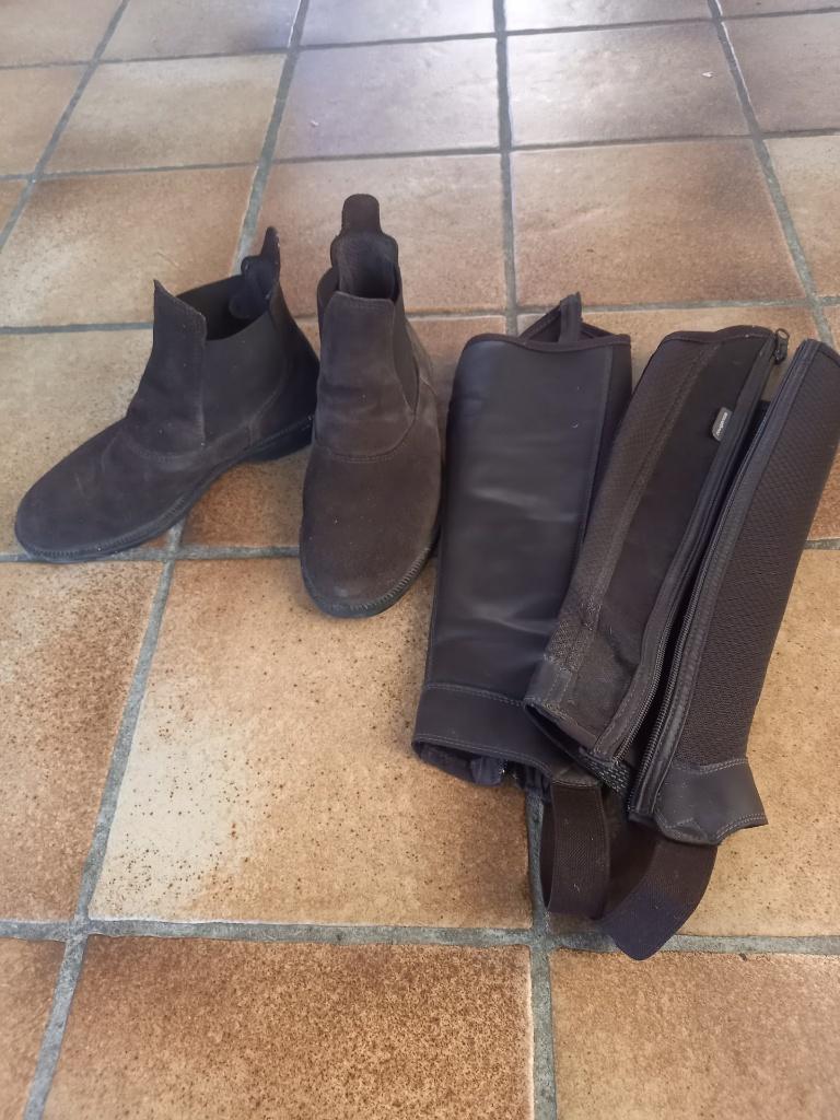 jodhuprs met chaps, Dieren en Toebehoren, Paardrijkleding, Ophalen, Gebruikt, Kinderen, Overige soorten