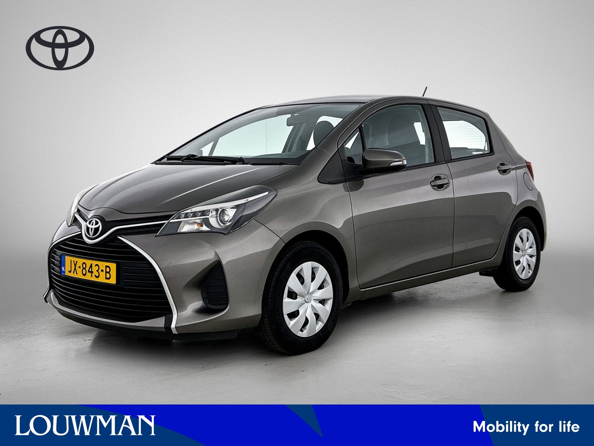 Toyota Yaris 1.0 VVT-i Aspiration (bj 2016), Voorwielaandrijving, 12 maanden, 730 kg, Origineel Nederlands