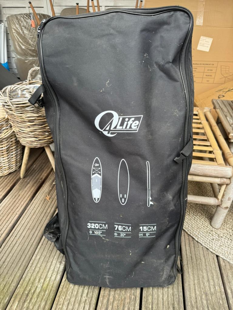 Complete set: supboard, pomp en karretje, Ophalen of Verzenden, Zo goed als nieuw, SUP-boards
