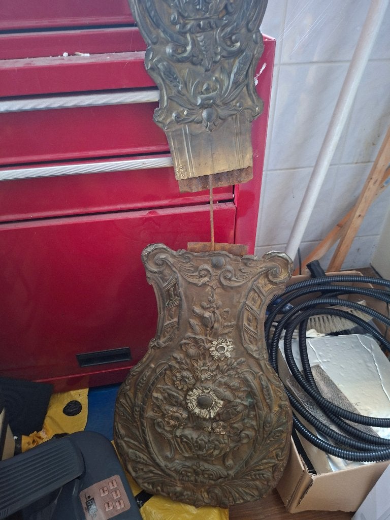Wand klok antiek, Antiek en Kunst, Ophalen